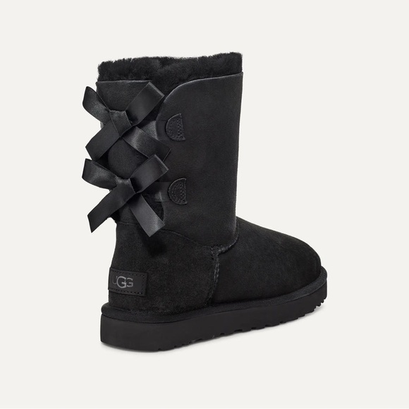 Ugg Bailey Boots with Corduroy Bows - Picture 1 of 10